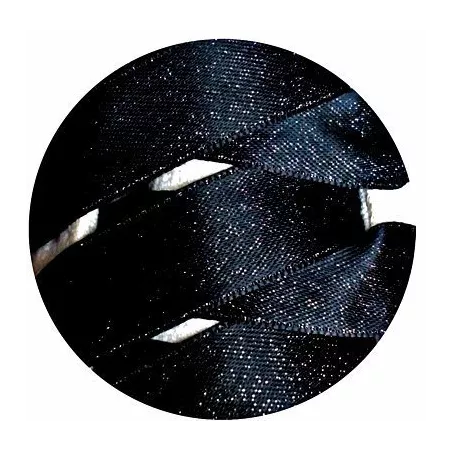 Lacets de chaussures satin noir paillettes brillant vente…