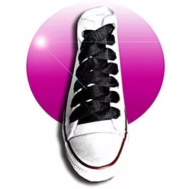 Lacets de chaussures satin noir paillettes brillant vente…