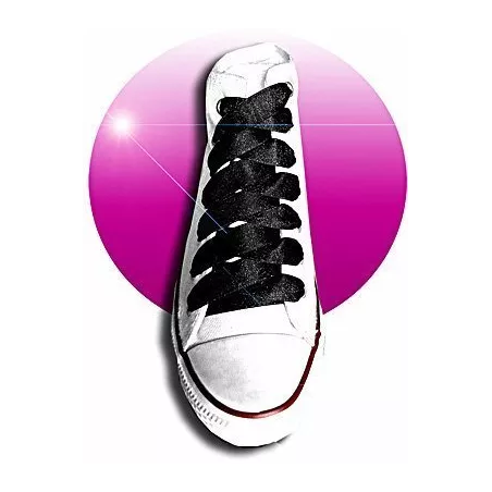 Lacets de chaussures satin noir paillettes brillant vente…