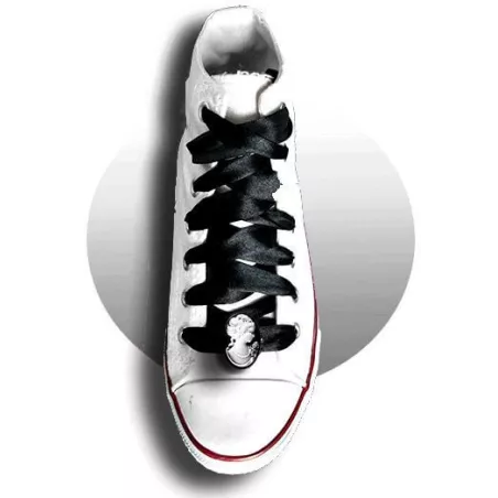 Décorations de lacets de chaussures perle blanche vente…