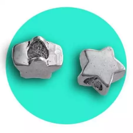 Envie de décorer vos chaussures ? Décorations étoiles métal argentées