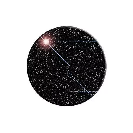 Lacets ronds noirs paillettes pour vos chaussures