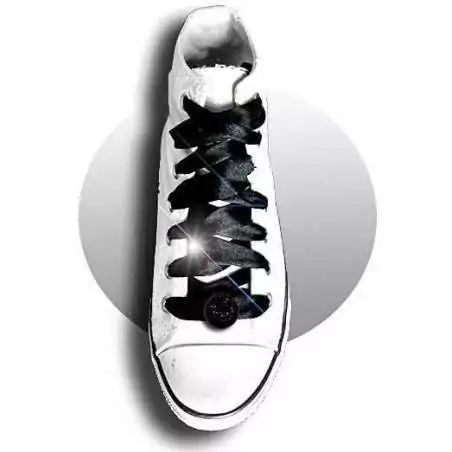 Envie de décorer vos chaussures ? Décorations de lacets diamant noir