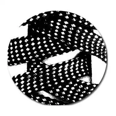 Lacets noirs facettes argentées pour vos chaussures