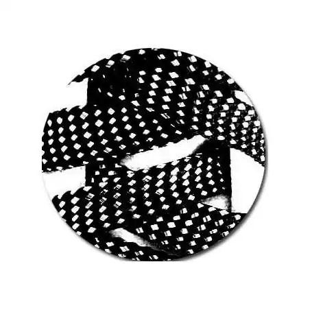 Lacets noirs facettes argentées pour vos chaussures Lacets noirs facettes argentées pour vos chaussures