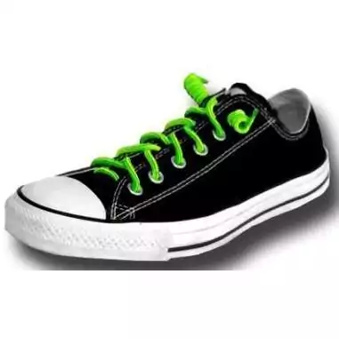 Lacets-ressorts élastiques sans noeud roses magenta