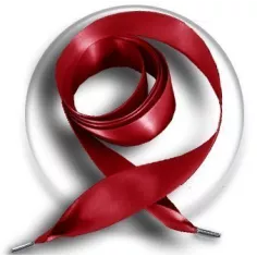 Lacets de chaussures satin rouge large vente en ligne…