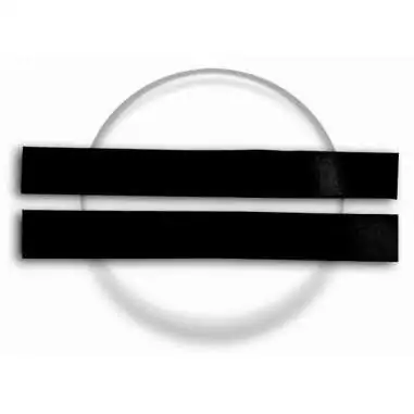 Lacets en satin noir pour vos chaussures