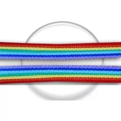 Lacets rayés rainbow pour vos chaussures 2