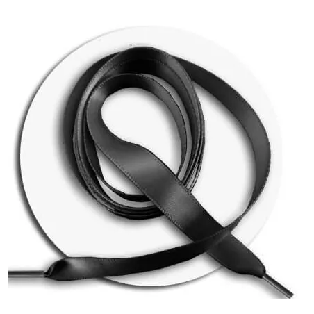 Lacets de chaussures fins satin gris ardoise-Achat|Vente…