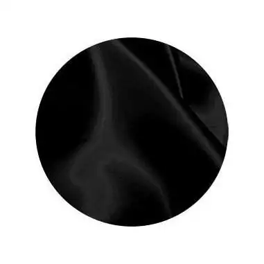 Lacets larges en satin noir  pour vos chaussures