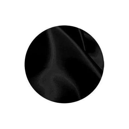 Lacets fins en satin noir&nbsp; pour vos chaussures