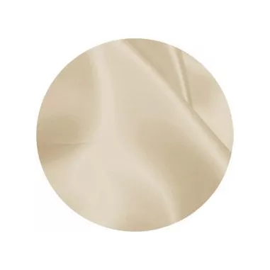 Lacets larges en satin beige lin pour vos chaussures