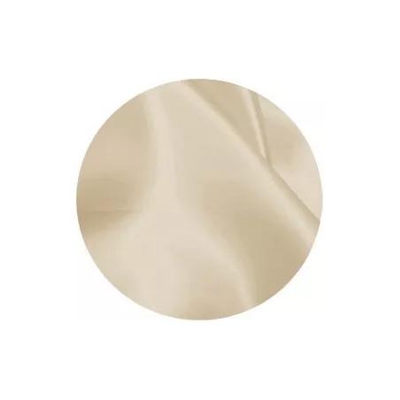 Lacets larges en satin beige lin pour vos chaussures