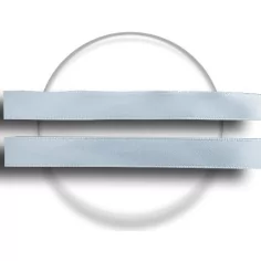 Lacets en satin bleu pâle pour vos chaussures 2