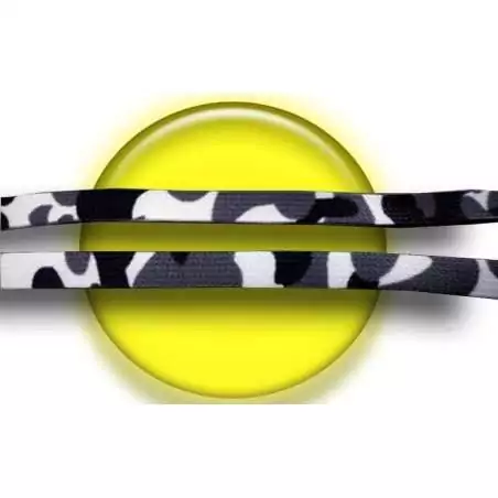 Lacets camouflage noirs pour vos chaussures Lacets camouflage noirs pour vos chaussures