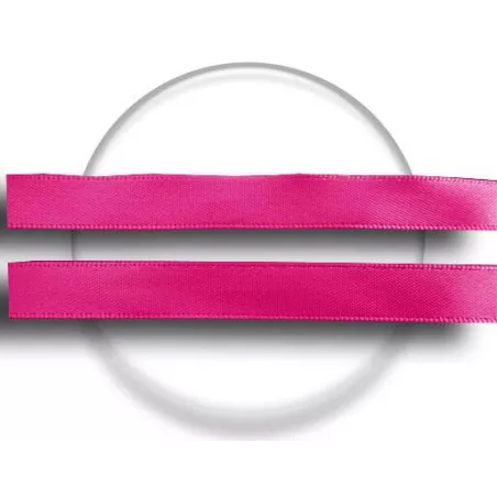 Lacets en satin rose fuchsia pour vos chaussures