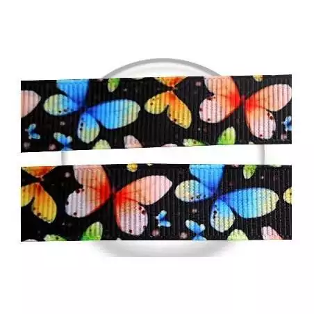 Lacets noirs papillons colorés pour vos chaussures Lacets noirs papillons colorés pour vos chaussures