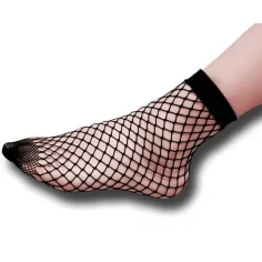 Chaussettes en résille noire pour vos jolis pieds