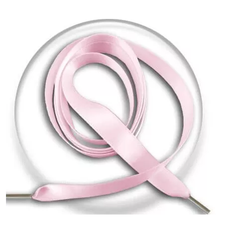 Lacets de chaussures fins satin rose pâle-Achat|Vente en…