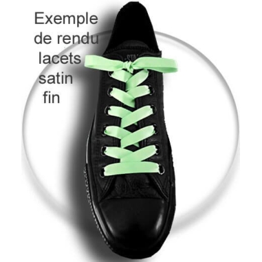 Lacets ruban 2025 velours