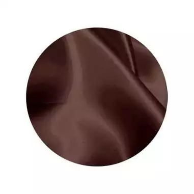 Lacets fins en satin en marron café pour vos chaussures