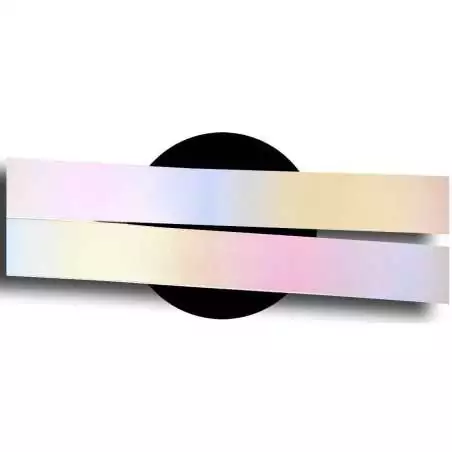 Lacets larges satin rainbow pastel pour vos chaussures