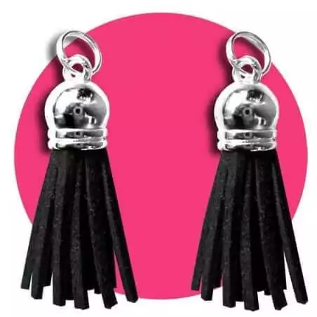 Envie de décorer vos chaussures ? Décorations Pompons-glands noirs Envie de décorer vos chaussures ? Décorations Pompons-glands noirs