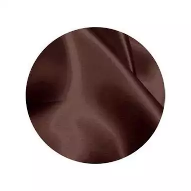 Lacets larges en satin en marron café pour vos chaussures