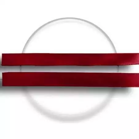 Lacets fins satin rouge basque pour vos chaussures Lacets fins satin rouge basque pour vos chaussures