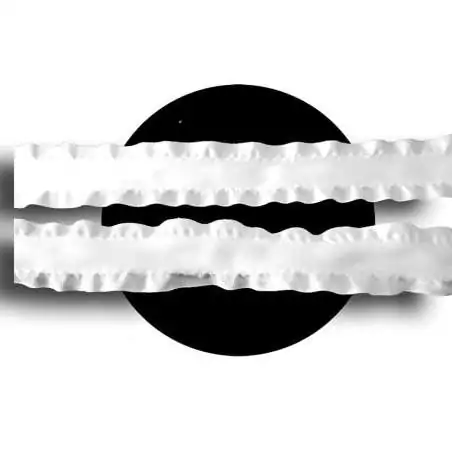 Lacets satin blanc froufrou pour vos chaussures Lacets satin blanc froufrou pour vos chaussures