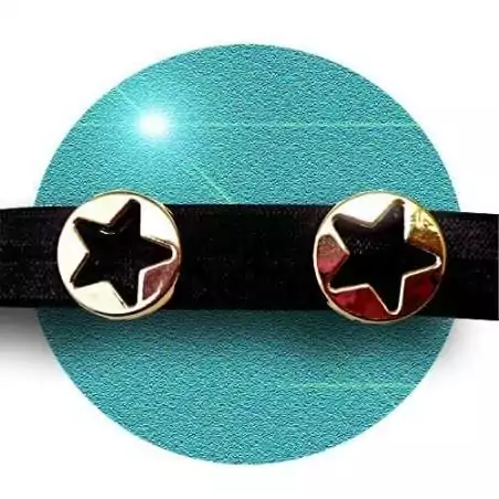 Envie de décorer vos chaussures ? Décorations étoiles dorées