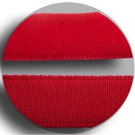 Lacets fins velours rouge pour vos chaussures