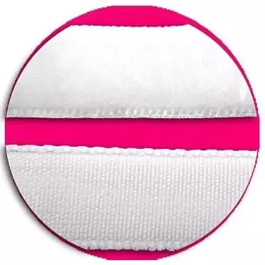 Lacets fins en velours blanc. pour vos chaussures