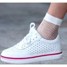 Chaussettes résille blanche pour vos jolis pieds 2