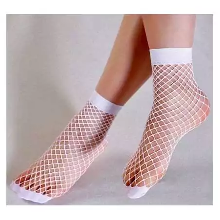 Chaussettes résille blanche pour vos jolis pieds Chaussettes résille blanche pour vos jolis pieds