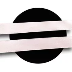 Lacets&nbsp;fins&nbsp;en satin rose poudré pour vos chaussures 2