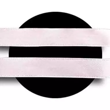 Lacets en satin rose poudré pour vos chaussures