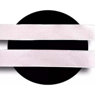 Lacets en satin rose poudré pour vos chaussures