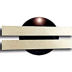 Lacets en satin champagne pailleté pour vos chaussures 2