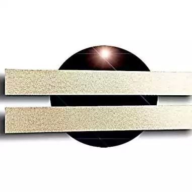 Lacets en satin champagne pailleté pour vos chaussures