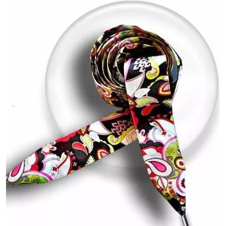 Lacets de chaussures larges satin motifs japon.Achat|Vente…