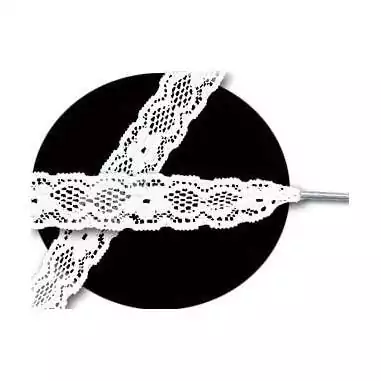 Lacets en dentelle blanche pour vos chaussures