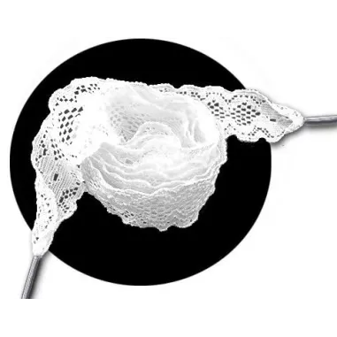 Lacets de chaussures blancs en dentelle -Achat|Vente en…