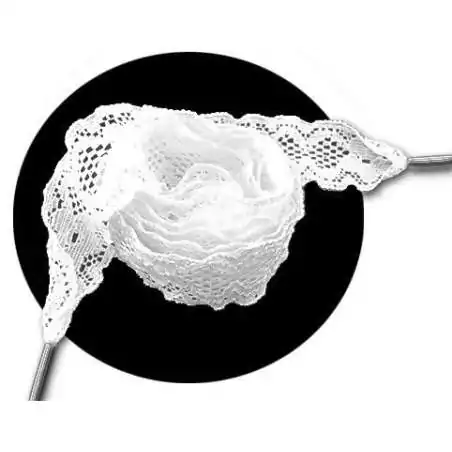 Lacets en dentelle blanche pour vos chaussures Lacets en dentelle blanche pour vos chaussures