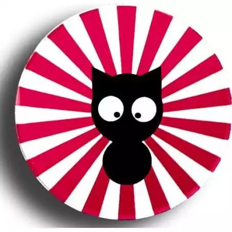 Badge chat japonais kawaii tout mimi Badge chat japonais kawaii tout mimi