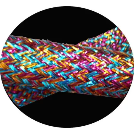 Lacets multicolores paillettes pour vos chaussures