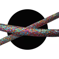 Lacets multicolores paillettes pour vos chaussures 2