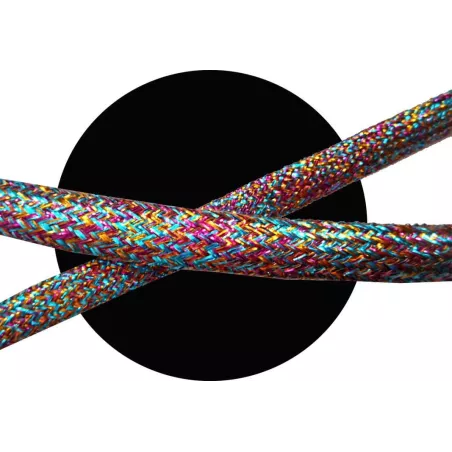 Lacets multicolores paillettes pour vos chaussures