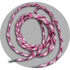 Lacets paracorde rose, gris, blanc&nbsp;&&nbsp;noir pour vos… 2